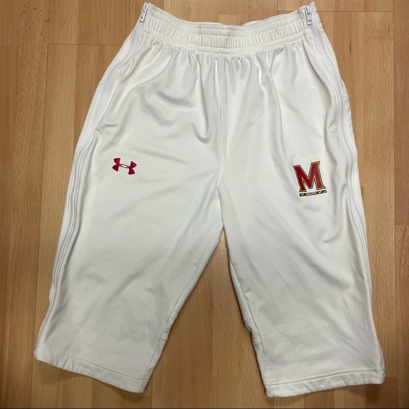 Under Armour Other - Under Armour University of Maryland Pants/Shorts? (~14.5" Inseam) Full Zip Sides